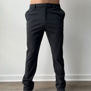 Men's Ministry of Supply Pace Tapered Chino Black Size 30